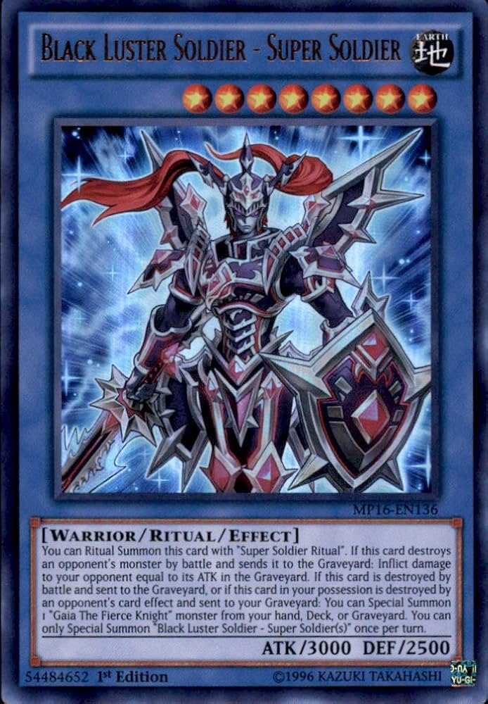 カオス・ソルジャー コレクターズパック Amazon.co.jp: 遊戯王超戦士カオス・ソルジャー MP16-EN136 メガ
